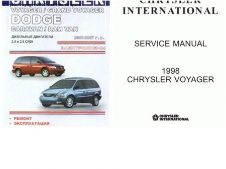 Chrysler Voyager/Grand Voyager, Dodge Caravan/Ram Van 2.5 и 2.8 CRDI 2001-2007 г.в.